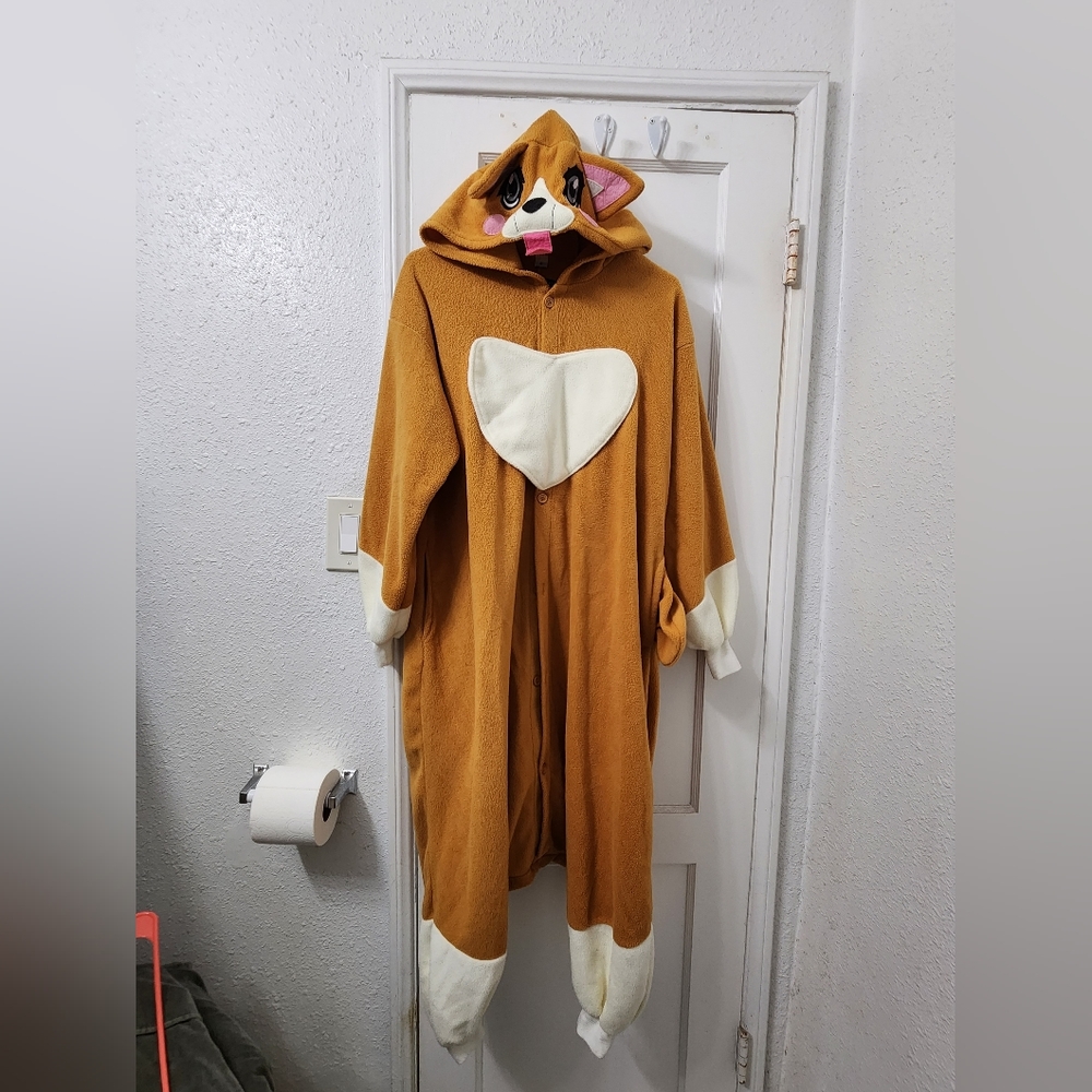 Corgi onesie/pajamas/Halloween costume